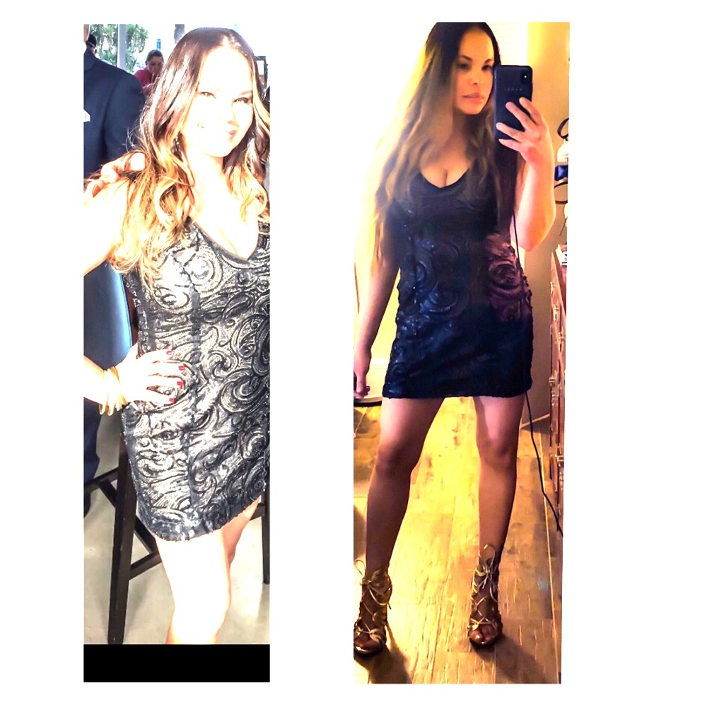 Arc & co. Sequined special occasion dress